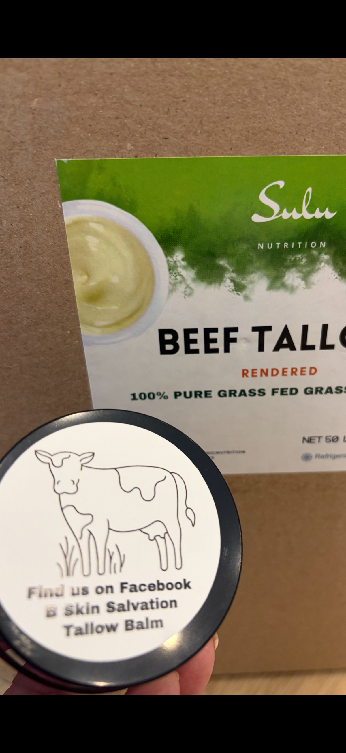 Tallow Face Balm