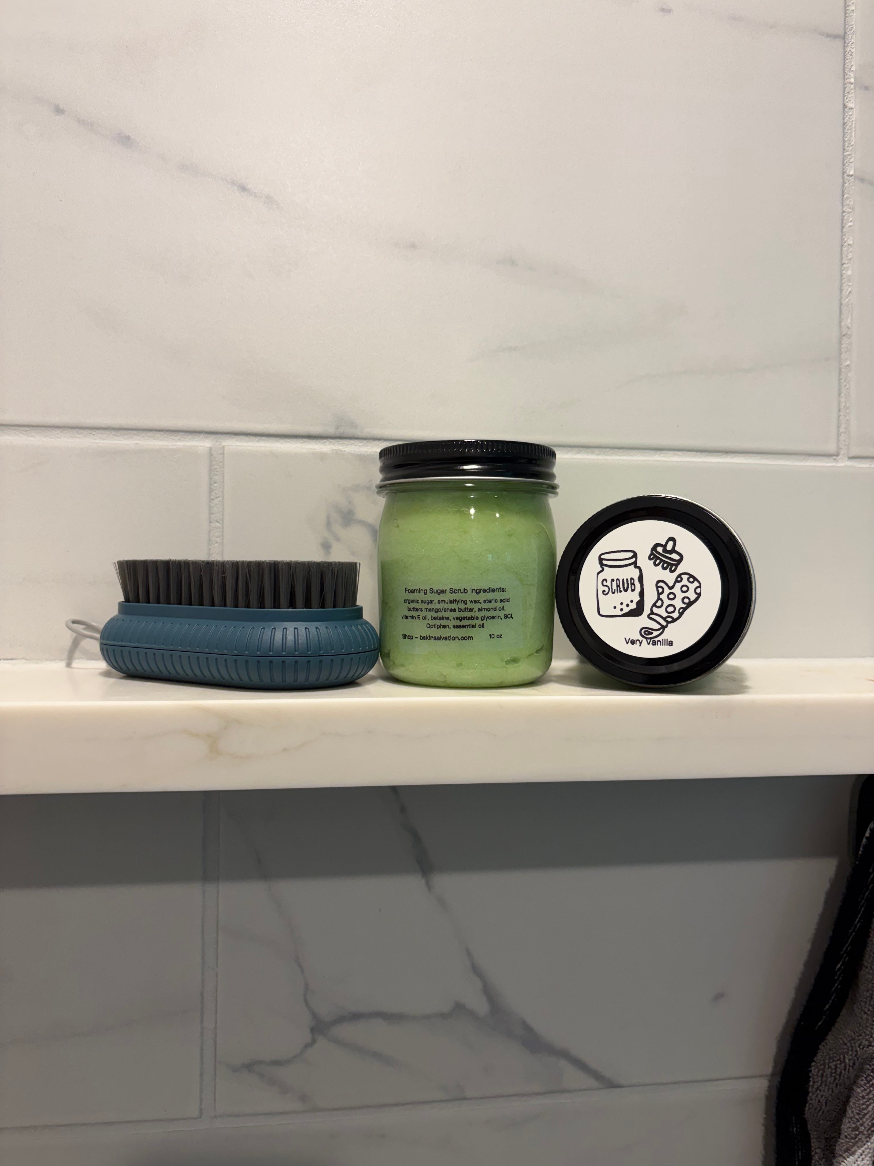 Foaming Sugar Scrub