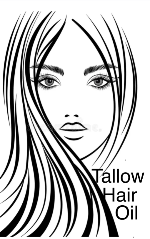 Tallow Hair Oil